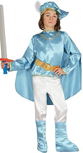 Fiestas GUiRCA Costume da Principe Azzurro Eco per Bambino M-(7/9 Anni)