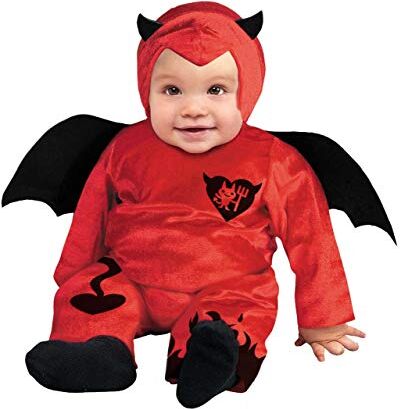 Ciao Diavoletto costume travestimento tutina baby (Taglia 2-3 anni)