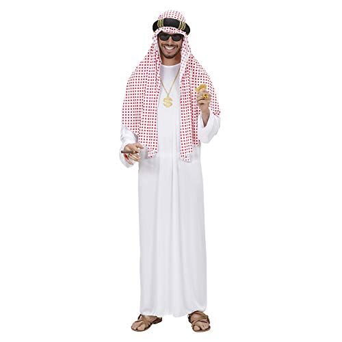 WIDMANN Costume Sceicco Arabo, Tunica, Oriente, Sultano, Costumi di Carnevale, Carnevale