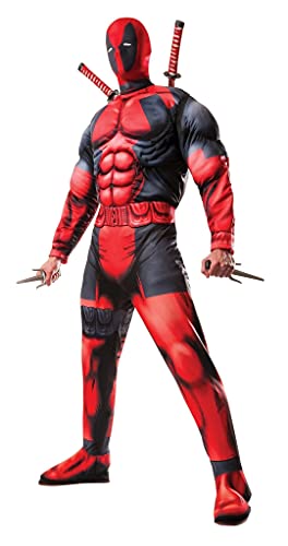 Rubie's Rubie’s, magnifico costume Deadpool ufficiale Marvel, per adulti, XL