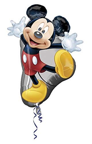 amscan Anagram- Pallone Foil Supershape 31""-78 cm Mickey Full Body, Multicolore, Grande,