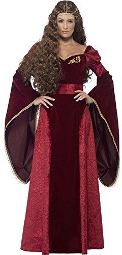 SMIFFYS Deluxe Medieval Queen Costume