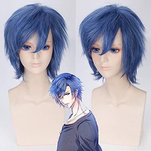 EQWR Halloween Fashion Christmas Party Dress Up Wig Cos Uta No Prince Uta No Se Tokiya Tokiya Upturned Msn Pulan 178