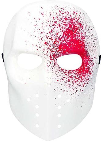 Boland Maschera da hockey su ghiaccio, Bloody Killer, Psycho, accessori, Halloween, Carnevale, festa a tema