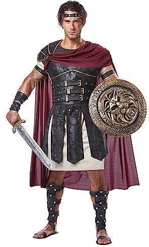 California Costumes JADEO Costume gladiatore romano da uomo, taglia XL