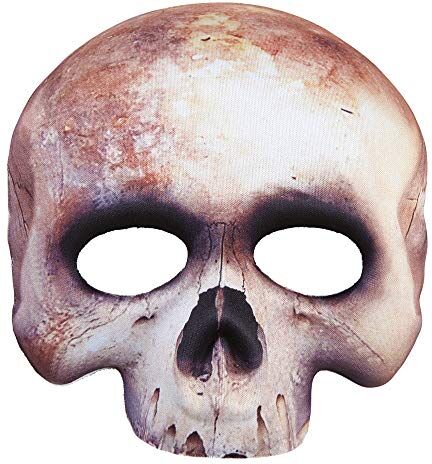 WIDMANN CHINLESS SKULL FABRIC MASK" -