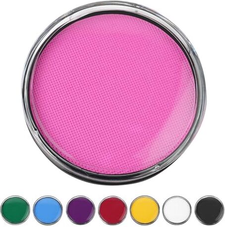 LOPHE Body Paint, 30g Truccabimbi Face Paint Colori Trucco Bambini, Sicuro e Lavabile, Pittura del Corpo Pittura Viso Professionale Colori per Pancia Gravidanza, Halloween, Carnevale, Festa(19# Rosa)