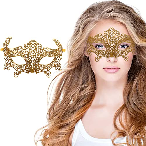 AMFSQJ Maschera Veneziana Pizzo Maschera Maschera Carnevale Pizzo Maschere per Carnevale Halloween Party