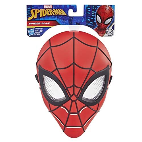 Hasbro Marvel Spider-Man, Maschera Roleplay di Spiderman o Miles Morales, costume per carnevale, prodotto assortito