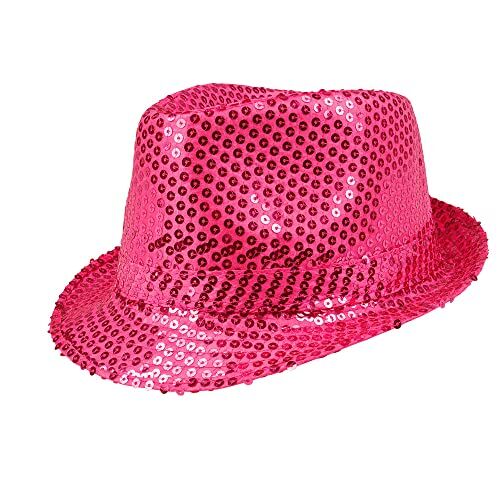 Boland Cappello di paillettes, Unisex, Costume da discoteca, Accessorio da discoteca, Carnevale, Costume, Festa a tema, Motto Party