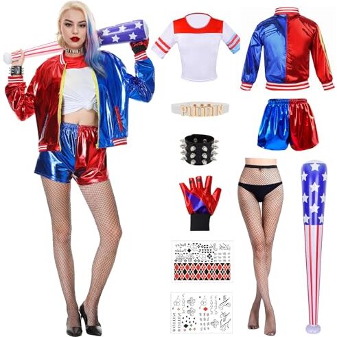 Heionia Adulti Cosplay Costume per Halloween e Carnevale (Adulti, XL)