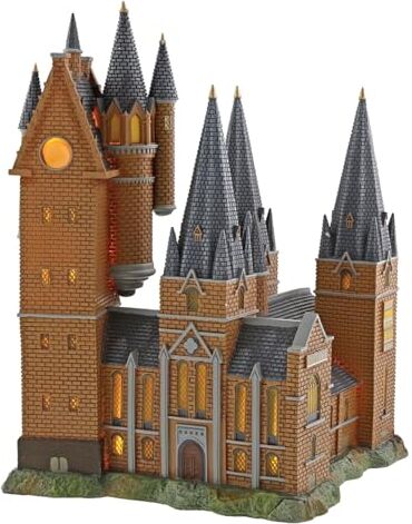 Enesco Harry Potter Village Torre di Astronomia di Hogwarts Adattatore UE, 31 cm