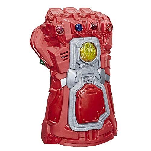 Hasbro Marvel Avengers: Endgame Red Infinity Gauntlet Electronic Fist Roleplay Toy with Lights and Sounds for Children Aged 5 and Up