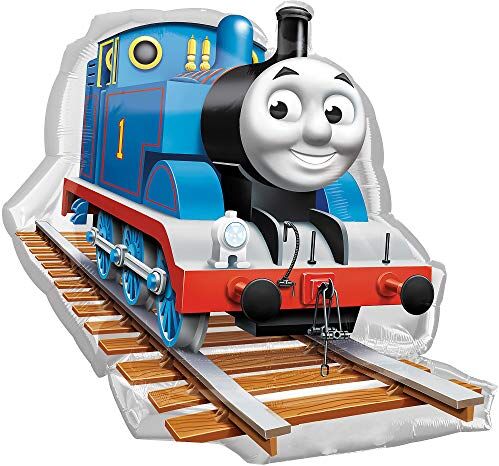 amscan Thomas the Tank Engine SuperShape XL Foil Balloon 29"/74cm w x 27"/69cm h P38