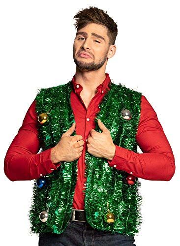 Boland Gilet Albero di Natale, Uomo, Multicolore