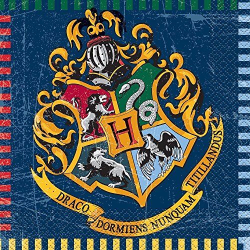 Unique Party  Tovaglioli di carta Harry Potter, confezione da 16 pezzi