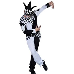 Rubie's Rubies Costume Ufficiale da giullare Oscuro da Adulto per Halloween, Taglia XL Rubie's Rubies Costume Ufficiale da giullare Oscuro da Adulto per Halloween, Taglia XL