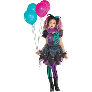 amscan Il Costume di Halloween dell'arlecchino stregato Contiene Polsini e Colletto Fascia da 6 a 8 Anni amscan Il Costume di Halloween dell'arlecchino stregato Contiene Polsini e Colletto Fascia da 6 a 8 Anni