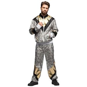 Boland Tuta da allenamento per uomo, costume in maschera per feste a tema, Halloween o carnevale, travestimento anni '90 Boland Tuta da allenamento per uomo, costume in maschera per feste a tema, Halloween o carnevale, travestimento anni '90