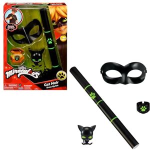 BANDAI Miraculous Set di trasformazione Costume Chat Noir Accessori Supereroi Miraculous Accessori costume bambino Chat Noir Travestimento Giocattolo per bambini 4 anni e + BANDAI Miraculous Set di trasformazione Costume Chat Noir Accessori Supereroi Miraculous Accessori costume bambino Chat Noir Travestimento Giocattolo per bambini 4 anni e +