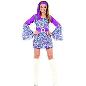 Rubie's Bristol Novelty Vestito Psichedelico da Hippy, Multicolore Rubie's Bristol Novelty Vestito Psichedelico da Hippy, Multicolore