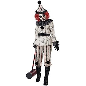 California Costumes Déguisement clown sinistre luxe adulte Jadeo California Costumes Déguisement clown sinistre luxe adulte Jadeo