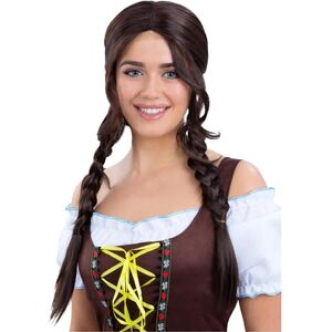 Parrucca intrecciata da cameriera bavarese - Accessorio di costume Parrucca intrecciata da cameriera bavarese - Accessorio di costume