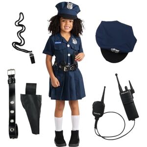 Dress Up America Ragazza agente di polizia costume Sassy vestito ufficiale di polizia Dress Up America Ragazza agente di polizia costume Sassy vestito ufficiale di polizia