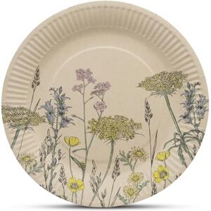 Talking Tables - Meadow - 12-pack - Riciclato - Piatti di carta Talking Tables - Meadow - 12-pack - Riciclato - Piatti di carta