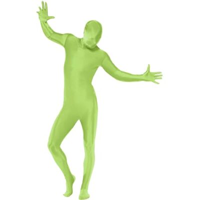 Costume Second Skin Smiffys - Rosa/Bianco - Per Adulti Costume Second Skin Smiffys - Rosa/Bianco - Per Adulti