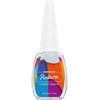 Kryolan Pintura Hydro Mastix Colla per la pelle, 12 ml, solubile in acqua, ideale per feste, carnevale, Halloween, LARP e trucchi Kryolan Pintura Hydro Mastix Colla per la pelle, 12 ml, solubile in acqua, ideale per feste, carnevale, Halloween, LARP e trucchi