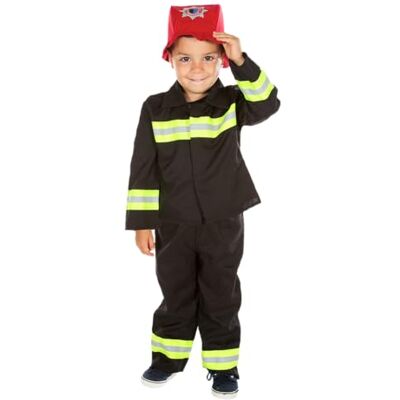 Pretend to Bee Fuoco & Rescue Officer Costume per bambini 2-3 anni Pretend to Bee Fuoco & Rescue Officer Costume per bambini 2-3 anni