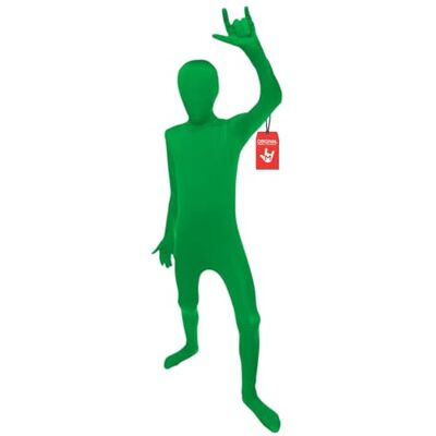 Morphsuits 2nd Skin Morphsuit Kids Verde Costume Skinz Fancy Dress Morphsuits 2nd Skin Morphsuit Kids Verde Costume Skinz Fancy Dress