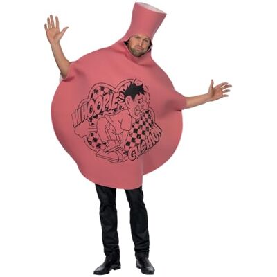 SMIFFYS Costume Cuscino Whoopie, rosa, con veste in gommapiuma Halloween SMIFFYS Costume Cuscino Whoopie, rosa, con veste in gommapiuma Halloween