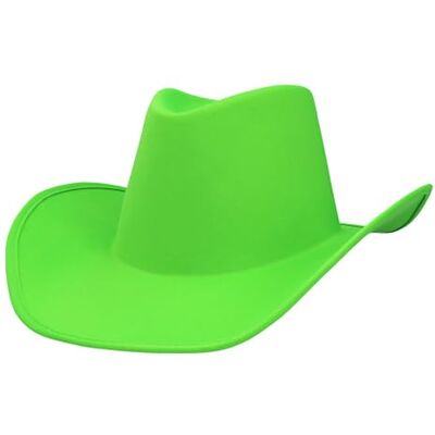 Boland Cappello da cowboy Blaze Neon, si illumina alla luce nera, cappello western per feste a tema o carnevale, accessorio per costumi di carnevale e addio al celibato Boland Cappello da cowboy Blaze Neon, si illumina alla luce nera, cappello western per feste a tema o carnevale, accessorio per costumi di carnevale e addio al celibato