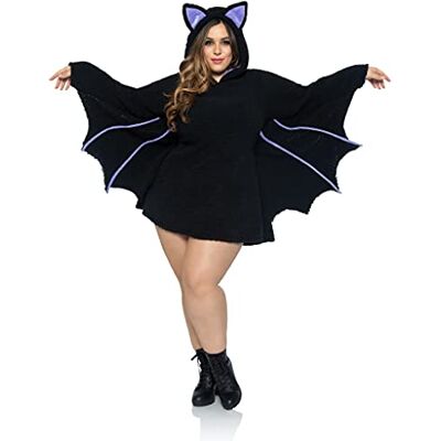 Leg Avenue 87084x 00108 Costume per Adulti, Nero, 2X Donna Leg Avenue 87084x 00108 Costume per Adulti, Nero, 2X Donna