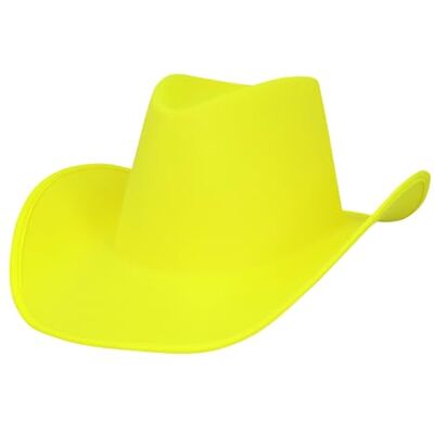 Boland Cappello da cowboy Blaze Neon, si illumina alla luce nera, cappello western per feste a tema o carnevale, accessorio per costumi di carnevale e addio al celibato Boland Cappello da cowboy Blaze Neon, si illumina alla luce nera, cappello western per feste a tema o carnevale, accessorio per costumi di carnevale e addio al celibato
