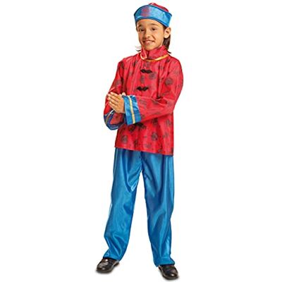 Dress Up America Costume Da Ragazzo Cinese Vestito Tradizionale Cinese Per Bambini Vestito Culturale Per Bambini Set Tradizionale Con Camicia, Pantaloni E Cappello Per Bambini Dress Up America Costume Da Ragazzo Cinese Vestito Tradizionale Cinese Per Bambini Vestito Culturale Per Bambini Set Tradizionale Con Camicia, Pantaloni E Cappello Per Bambini
