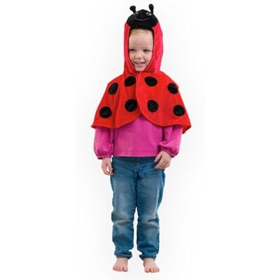 Pretend to Bee Woodland Creatures Mantello per coccinella, taglia unica, 18 mesi 5 anni Pretend to Bee Woodland Creatures Mantello per coccinella, taglia unica, 18 mesi 5 anni
