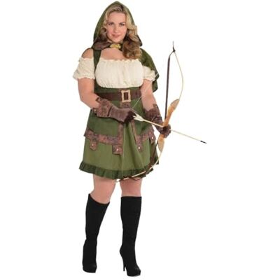 amscan Costume da pettirosso con Cappuccio e Cappuccio, Taglia 46-50, amscan Costume da pettirosso con Cappuccio e Cappuccio, Taglia 46-50,