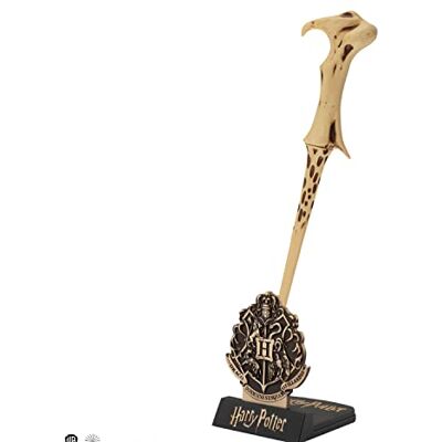 Cinereplicas Harry Potter Penna bacchetta Voldemort con supporto e segnalibro lenticolare Licenza ufficiale Cinereplicas Harry Potter Penna bacchetta Voldemort con supporto e segnalibro lenticolare Licenza ufficiale