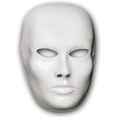Carnival Toys Viso medio bianco maschera bianca teatro commedia Carnival Toys Viso medio bianco maschera bianca teatro commedia