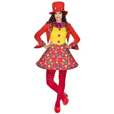 amscan Costume da Clown da Donna, Taglia 44 – 4 amscan Costume da Clown da Donna, Taglia 44 – 4