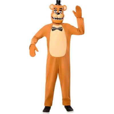 Rubie's Costume ufficiale da Freddy di Five Nights at Freddy's, da bambini, taglia L Rubie's Costume ufficiale da Freddy di Five Nights at Freddy's, da bambini, taglia L