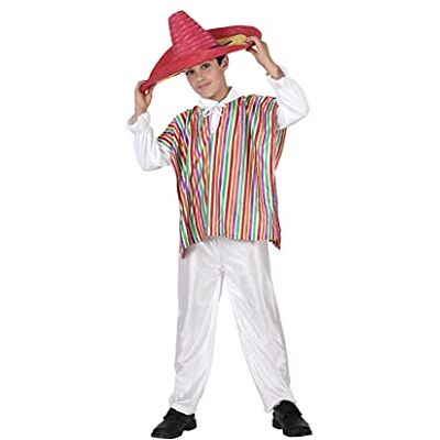 Atosa Costume Messicano 10 A 12 AÑOS Atosa Costume Messicano 10 A 12 AÑOS