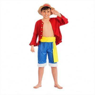Chakks Ruffy Costume per bambini - Taglia 128 - Unisex Chakks Ruffy Costume per bambini - Taglia 128 - Unisex