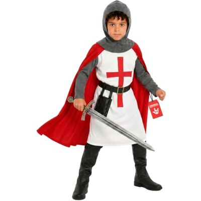 Fun Shack Costume Cavaliere Bambino, Costume Medievale Halloween, S Fun Shack Costume Cavaliere Bambino, Costume Medievale Halloween, S