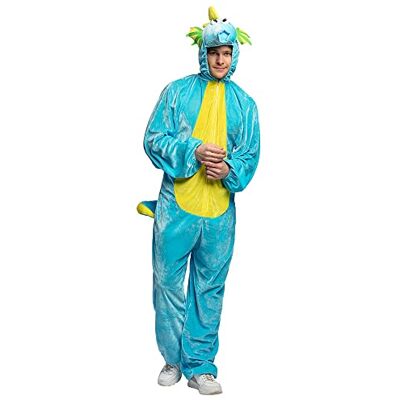 Boland Costume da cavalluccio marino in peluche, unisex, tuta, completo, tutina, costume per carnevale e festa a tema Boland Costume da cavalluccio marino in peluche, unisex, tuta, completo, tutina, costume per carnevale e festa a tema