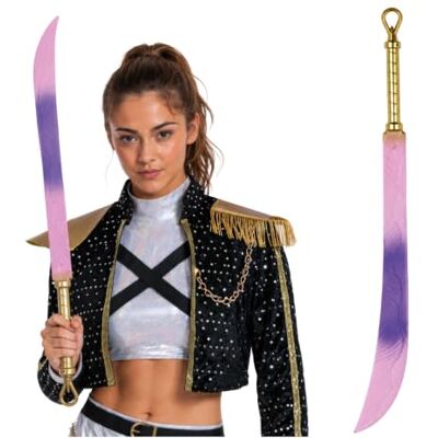 CARTOON KPOP Demon Hunters Spada Rumi Giocattolo 81,5 cm per Cosplay in PVC CARTOON KPOP Demon Hunters Spada Rumi Giocattolo 81,5 cm per Cosplay in PVC