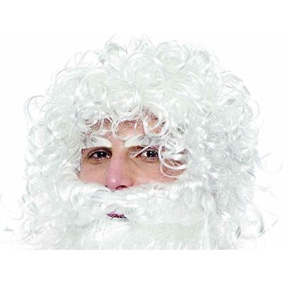 Rubie's Parrucca Babbo Natale, Taglia Unica Rubie's Parrucca Babbo Natale, Taglia Unica